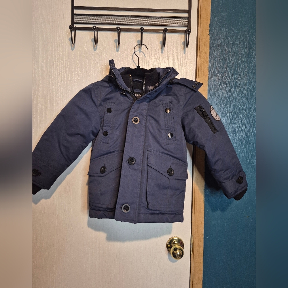 ☀️🌧Diesel Dark Blue Kids Puffer Jacket